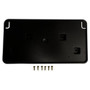 Crown Automotive 68277137AA Front License Plate Bracket Kit for 2016-2022 WK Grand Cherokee - Black Plastic, Steel