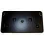 Crown Automotive 68277137AA License Plate Bracket Front - Fits 2016-2022 Jeep WK Grand Cherokee