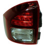 Crown Automotive 5272909AB Left Tail Lamp Assembly for Jeep 2014-2017 MK Compass, Includes Bulb & Wiring Harness - Black, Clear, Red Plastic
