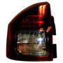 Crown Automotive 5272909AB Left Tail Lamp Assembly for Jeep 2014-2017 MK Compass, Includes Bulb & Wiring Harness - Black, Clear, Red Plastic