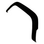 Crown Automotive 5AG24JX9 Right Rear Fender Flare for 1984-1995 Jeep XJ Cherokee - Black Plastic, Sold Individually