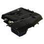 Crown Automotive 83505567 Transmission Mount for 1987-1989 XJ Cherokee, MJ Comanche w/ BA10/5 Transmission - Black Steel
