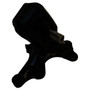 Crown Automotive 52059943AE Left Engine Mount for 2007-2011 Jeep JK Wrangler w/ 3.8L Engine - Black Metal, Rubber, Sold Individually