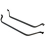 Crown Automotive 52000128K Fuel Tank Strap Set for 1984-1996 Jeep XJ Cherokee, Includes 2 Straps - Silver Steel