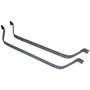 Crown Automotive 52000128K Fuel Tank Strap Set for 1984-1996 Jeep XJ Cherokee, Includes 2 Straps - Silver Steel