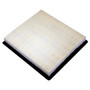 Crown Automotive 4861480AA Air Filter for Select 01-10 Dodge & Chrysler Minivans and Dodge Journey - Black, White Metal, Paper, Plastic