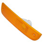Crown Automotive 55055147 Left Side Marker Lamp for 1997-2001 Jeep XJ Cherokee - Amber Plastic, Sold Individually