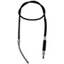 Crown Automotive 52128072AD Right Rear Parking Brake Cable for 1997-2001 Jeep XJ Cherokee - Black, Unpainted Plastic, Rubber, Steel