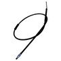 Crown Automotive 52128072AD Right Rear Parking Brake Cable for 1997-2001 Jeep XJ Cherokee - Black, Unpainted Plastic, Rubber, Steel