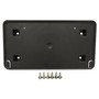 Crown Automotive 68144511AC Front License Plate Bracket for 2014-2018 Jeep WK Grand Cherokee - Black Plastic