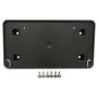 Crown Automotive 68144511AC Front License Plate Bracket for 2014-2018 Jeep WK Grand Cherokee - Black Plastic