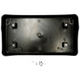 Crown Automotive 68144511AC Front License Plate Bracket for 2014-2018 Jeep WK Grand Cherokee - Black Plastic