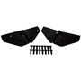 Crown Automotive 546242425K Black Windshield Hinge Kit for 1976-1986 CJ-7, 1981-1986 CJ-8, 1987-1995 YJ Wrangler, Includes Left and Right