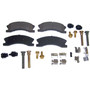 Crown Automotive 5093183MK Brake Pad Set Front Left & Right - Fits 1999-2004 Jeep WJ Grand Cherokee