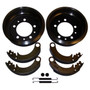 Crown Automotive 808770KE 9" Drum Brake Service Kit Jeep MB, CJ-2A, CJ-3A, M38, Front or Rear, Includes 2 Drums, 1 Shoe & Lining, and All