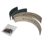 Crown Automotive 116600 Brake Lining Set for Select Vintage Jeep 1941-1945 MB, 1945-1949 CJ-2A, 1948-1953 CJ-3A, 1953-1968 CJ-3B