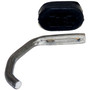 Crown Automotive E0036152 Exhaust Tail Pipe Hanger for 1996-1998 Jeep ZJ Grand Cherokee - Black, Unpainted Rubber, Steel