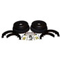 Crown Automotive 52001151K Rear Drum Service Brake Kit for Jeep 1984-1989 XJ Cherokee, 1986-1989 MJ Comanche, 1987-1989 YJ Wrangler w