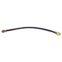 Crown Automotive J5352824 Rear Brake Hose for 1974-75 Jeep CJ-5, CJ-6 w/ 11" Brakes - Black, Zinc Metal, Rubber, Sold Individually