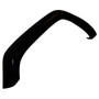 Crown Automotive 5FW71DX8AD Left Front Gloss Black Fender Flare for 1997-2001 Jeep XJ Cherokee - Black Plastic, Sold Individually