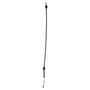 Crown Automotive J5364684 Throttle Cable for 1983-86 Jeep CJ-5, CJ-7, CJ-8 w/ 2.5L AMC Engine - Black Plastic, Rubber, Steel
