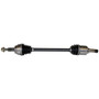 Crown Automotive 68035016AB CV Axle Assembly Rear Left or Right - Fits 2011-2011 Jeep WK2 Grand Cherokee