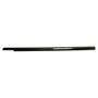 Crown Automotive 55399291AF Left Front Outer Door Glass Weatherstrip for 2011-2015 Jeep WK Grand Cherokee - Black, Chrome Rubber, Steel