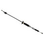 Crown Automotive 52126222AE Transfer Case Shift Cable for 2007-2018 JK Wrangler w/ Manual Transmission - Black Plastic, Rubber, Steel
