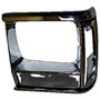 Crown Automotive 55034079 Chrome Headlight Bezel for 1991-96 Jeep XJ Cherokee or 1991-92 MJ Comanche - Black, Chrome Plastic