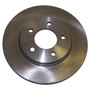 Crown Automotive 4721234AA Front Disc Brake Rotor for 2004-2008 Chrysler CS Pacifica, Left or Right - Silver Cast Iron, Sold Individually