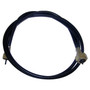 Crown Automotive 53005085 Lower Speedometer Cable for Select 87-92 Jeep YJ Wrangler, SJ, J-Series w/ Speed Control - Black Metal, Rubber