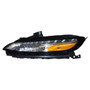 Crown Automotive 68321887AB Left Front Daytime Running, Parking, & Turn Signal Lamp for 2014-2016 Jeep KL Cherokee, Includes Bulbs