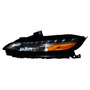 Crown Automotive 68321887AB Left Front Daytime Running, Parking, & Turn Signal Lamp for 2014-2016 Jeep KL Cherokee, Includes Bulbs