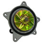 Crown Automotive 4781157AB Water Pump for Select 2001-2007 Dodge / Chrysler Minivans w/ 3.3L, 3.8L Engines - Unpainted, Zinc Aluminum, Steel