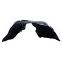 Crown Automotive 68254969AA Left Front Fender Liner for 2015-2018 Jeep BU Renegade w/ Trailhawk Package - Black Plastic, Sold Individually