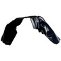 Crown Automotive 68254969AA Left Front Fender Liner for 2015-2018 Jeep BU Renegade w/ Trailhawk Package - Black Plastic, Sold Individually