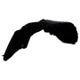 Crown Automotive 68254967AA Right Front Fender Liner for 2015-2018 Jeep BU Renegade w/ Trailhawk Package - Black Plastic