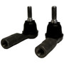 Crown Automotive 68224936K Tie Rod End Set for 2014-2018 Jeep KL Cherokee - Black Rubber, Steel
