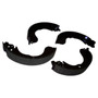 Crown Automotive 5191306AA Rear Brake Shoe Set for 2008-2017 Jeep MK Compass / Patriot w/ Rear Drum Brakes - Brown Metal
