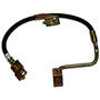 Crown Automotive 52008391 Rear Brake Hose for 1997-2006 Jeep TJ Wrangler - Black, Zinc Metal, Rubber, Sold Individually