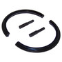 Crown Automotive 4798216AB Crankshaft Rear Main Seal Kit for 1998 Jeep ZJ Grand Cherokee w/ 5.9L Gasoline Engine - Black Rubber