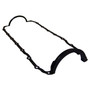 Crown Automotive 53005650 One Piece Oil Pan Gasket for 1994-1998 Jeep ZJ, ZG Grand Cherokee w/ 5.2L Engine - Black Metal, Silicone