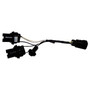 Crown Automotive 68004167AA Tail Light Wiring for 2007-2011 JK Wrangler, Left or Right - Black Metal, Plastic, Rubber, Sold Individually