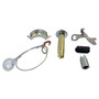 Crown Automotive H2541 Right Rear Drum Brake Hardware Kit for 72-78 CJ-5, CJ-6, CJ-7 w/ 11" Drum Brakes, Includes Adjuster, Cable, Guide