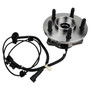 Crown Automotive 52128693AA Left Front Hub Assembly for 2002-2007 Jeep KJ Liberty w/ ABS, Includes Wheel Speed Sensor, Sold Individually