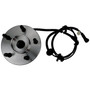 Crown Automotive 52128693AA Left Front Hub Assembly for 2002-2007 Jeep KJ Liberty w/ ABS, Includes Wheel Speed Sensor, Sold Individually