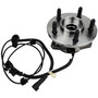 Crown Automotive 52128693AA Wheel Bearing and Hub Assembly Front Left - Fits 2002-2007 Jeep KJ Liberty