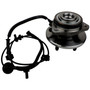 Crown Automotive 52128693AA Wheel Bearing and Hub Assembly Front Left - Fits 2002-2007 Jeep KJ Liberty