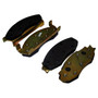 Crown Automotive J8131785 Front Brake Pad Set for Select Jeep 1978 CJ-5, CJ-7 w/ 2-Bolt Caliper Bracket, 1979-1981 CJ-5, CJ-7, CJ-8, Left