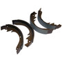 Crown Automotive J8120393 Drum Brake Shoe Set Front or Rear Left & Right - Fits 1966-1971 Jeep CJ-5, CJ-6, C101